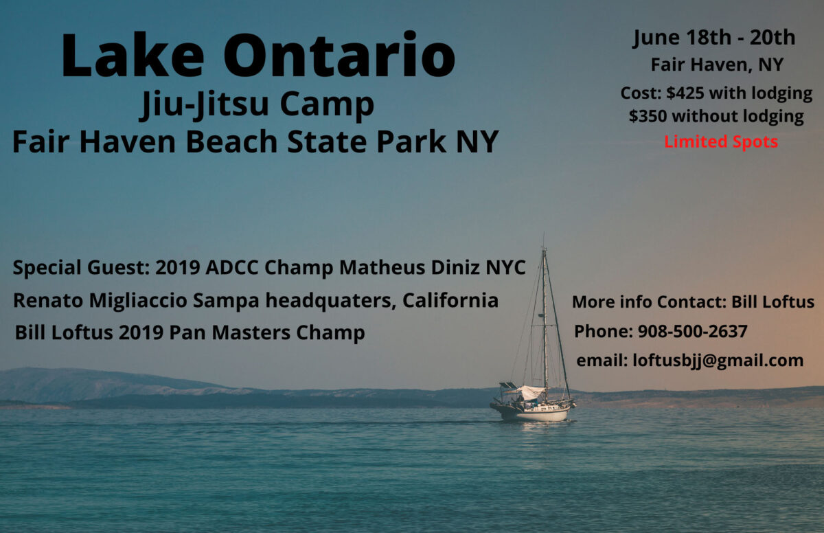 2021 Brazilian Jiu-Jitsu Summer Camp – Lake Ontario!